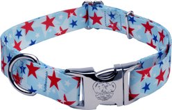 Country Brook Petz Premium American Celebration Dog Collar, Medium: 13 to 16-in neck, 1-in wide
