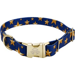 Country Brook Petz Premium Duty Honor Country Dog Collar, Medium: 13 to 16-in neck, 1-in wide