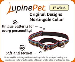 LupinePet Martingale Dog Collar, Shadow Hunter, X-Large: 19 to 27-in slide 2 of 6