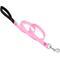 Show in main carousel: LupinePet Basic Solid Padded Handle Dog Leash, Pink, Regular: 4-ft long, 3/4-in wide slide 1 of 5