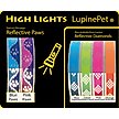 Show in main carousel: LupinePet Reflective Paws H-Style Cat Harness, Large: 12 to 20-in chest, Pink Paws slide 2 of 6