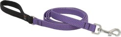 LupinePet ECO Recycled Padded Handle Dog Leash, Lilac, Regular: 6-ft long, 3/4-in wide