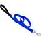 Show in main carousel: LupinePet Basic Solid Padded Handle Dog Leash, Blue, Regular: 6-ft long, 3/4-in wide slide 1 of 6