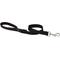 Show in main carousel: LupinePet Basic Solid Padded Handle Dog Leash, Black, Short: 2-ft long, 3/4-in wide slide 1 of 6