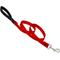 Show in main carousel: LupinePet Basic Solid Padded Handle Dog Leash, Red, Regular: 4-ft long, 3/4-in wide slide 1 of 6
