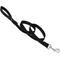 Show in main carousel: LupinePet Basic Solid Padded Handle Dog Leash, Black, Regular: 4-ft long, 3/4-in wide slide 1 of 5
