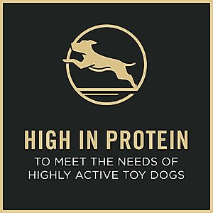 Purina Pro Plan Adult Toy Breed Chicken & Rice Formula Dry Dog Food, 5-lb bag