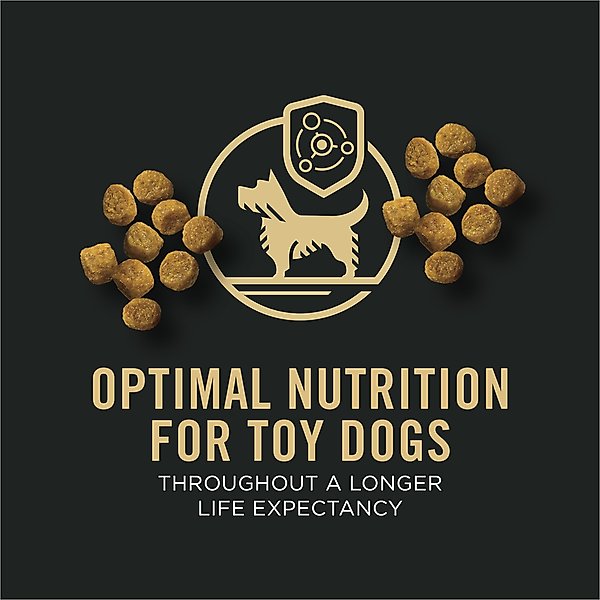 Show full view: Purina Pro Plan Adult Toy Breed Chicken & Rice Formula Dry Dog Food, 5-lb bag slide 4 of 13