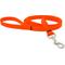 Show in main carousel: LupinePet Waterproof BioThane Dog Leash, Neon Orange, Regular: 6-ft long, 3/4-in wide slide 1 of 6
