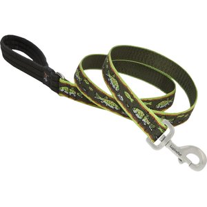LupinePet Padded Handle Dog Leash, Brook Trout, Regular: 6-ft long, 1-in wide