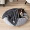 Show in main carousel: PetAmi Fluffy Waterproof Cat & Dog Blanket, Grey, Medium slide 3 of 10