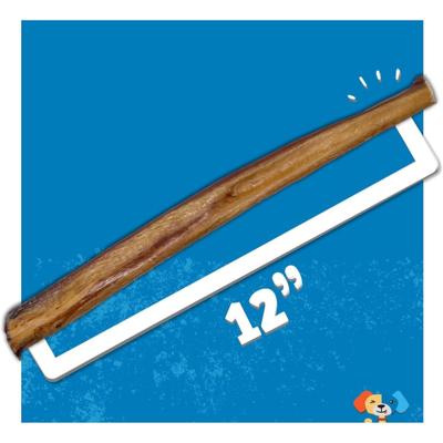 Show full view: Jack & Pup Odor-Free Standard Beef Bully Sticks 12-in Dog Chew, 3 count slide 6 of 9