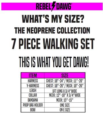 Show full view: Rebel Dawg Neoprene Collection, Clouds, Medium, 7 count slide 8 of 9