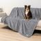 Show in main carousel: PetAmi Fluffy Waterproof Cat & Dog Blanket, Light Grey, X-Large slide 1 of 11