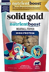 Solid Gold Beef Flavor Gut Health High-Protein Wet Dog Food Topper, 10.5-oz pouch slide 1 of 8