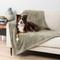 Show in main carousel: PetAmi Fluffy Waterproof Cat & Dog Blanket, Taupe, Medium slide 6 of 11
