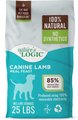 Nature's Logic 100% Natural Canine Lamb Meal Feast All Life Stages Dry Dog Food, 25-lb bag