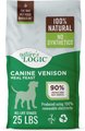 Nature's Logic 100% Natural Canine Venison Meal Feast All Life Stages Dry Dog Food, 25-lb bag