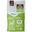 Nature's Logic 100% Natural Canine Turkey Meal Feast All Life Stages Dry Dog Food, 25-lb bag