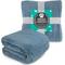 Show in main carousel: PetAmi Fluffy Waterproof Cat & Dog Blanket, Dusty Blue, Medium slide 8 of 11