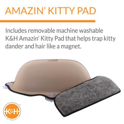 K&H Pet Products EZ Mount Kitty Sill Cat Window Perch