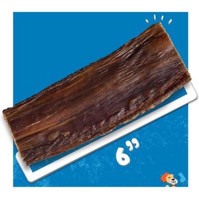 Show full view: Jack & Pup 6-inch Joint Health Flat Beef Gullet Dog Chews, 25 count slide 6 of 7