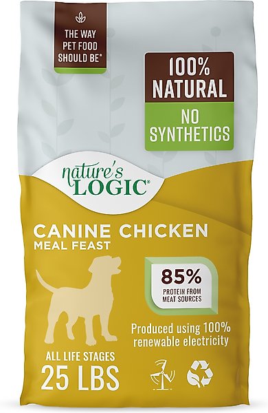 Chicken Safe Dog Food Brands 2018 Nature's Logic 100% Natural