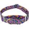 Show in main carousel: Country Brook Petz Blue Boho Mandala Martingale Dog Collar, Medium: 15 to 21-in neck, 1-in wide slide 1 of 7