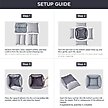 Show in main carousel: Bedsure Orthopedic Bolster Dog Bed with Removable Cover, Warm Grey, Small slide 5 of 8
