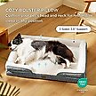 Show in main carousel: Bedsure Orthopedic Bolster Dog Sofa Bed with Removable Cover, Black Checks, Large slide 4 of 8