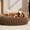 Show in main carousel: Bedsure Donut Bolster Dog Bed with Removable Cover, Copper Brown, Medium slide 7 of 9
