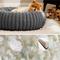 Show in main carousel: Bedsure Donut Bolster Dog Bed with Removable Cover, Grey, Small slide 2 of 9