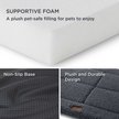 Show in main carousel: Bedsure Thin Reversible Dog Crate Mat, Grey, 24-in slide 2 of 8