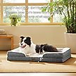 Show in main carousel: Bedsure Orthopedic Bolster Dog Sofa Bed with Removable Cover, Black Checks, Large slide 5 of 8