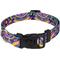 Show in main carousel: Country Brook Petz Deluxe Blue Boho Mandala Dog Collar, Large: 16 to 22-in neck, 1-in wide slide 1 of 6