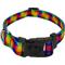 Show in main carousel: Country Brook Petz Deluxe Kaleidoscope Dog Collar, Large: 16 to 22-in neck, 1-in wide slide 1 of 5