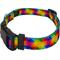 Show in main carousel: Country Brook Petz Deluxe Kaleidoscope Dog Collar, Large: 16 to 22-in neck, 1-in wide slide 4 of 5
