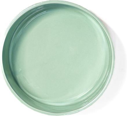 Show full view: 10 Strawberry Street Paw Pattern Cat Dish, Set of 2, Sage, Small slide 2 of 5