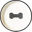 Show in main carousel: 10 Strawberry Street HerringBone Pattern Dog Dish, Set of 2, Black, Medium slide 2 of 5