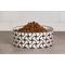 Show in main carousel: 10 Strawberry Street HerringBONE Pattern Dog Bowl, Set of 2, Black, Small slide 6 of 6