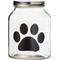 Show in main carousel: 10 Strawberry Street Buddy Paw Chalkboard Dog Treat Canister, Clear, Medium slide 1 of 4