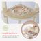 Show in main carousel: PAWZ Road 101.6-in Adjustable Polyester Floor-to-Ceiling Cat Tree & Condo, Beige slide 5 of 8