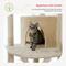 Show in main carousel: PAWZ Road 101.6-in Adjustable Polyester Floor-to-Ceiling Cat Tree & Condo, Beige slide 3 of 8