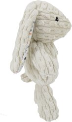 Linzy Toys White Floral Bunny Squeaky Plush Dog Toy, White, 12-in slide 2 of 6