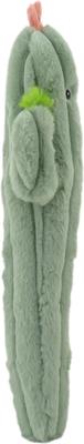 Show full view: Linzy Toys Long Pals Cactus Squeaky Plush Dog Toy, Green, 20-in slide 4 of 6