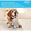 Show in main carousel: Linzy Toys Lamb Squeaky Plush Dog Toy, 12-in, White slide 5 of 5