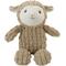 Show in main carousel: Linzy Toys Lamb Squeaky Plush Dog Toy, 12-in, Brown slide 1 of 6