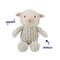 Show in main carousel: Linzy Toys Lamb Squeaky Plush Dog Toy, 12-in, White slide 2 of 5