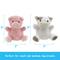 Show in main carousel: Linzy Toys Pig & Cow Squeaky Plush Dog Toys, Pink/White, 5-in, 2 count slide 3 of 6