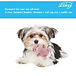 Show in main carousel: Linzy Toys Pig & Cow Squeaky Plush Dog Toys, Pink/White, 5-in, 2 count slide 5 of 6